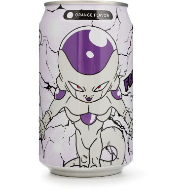Product image of Ocean Bomb Dragon Ball Goku Sparkling Water, Orange Flavor 330 ml