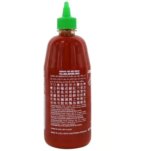 Product image of Huy Fong Foods Sriracha Hot Chili Sauce Bottle, 28 oz