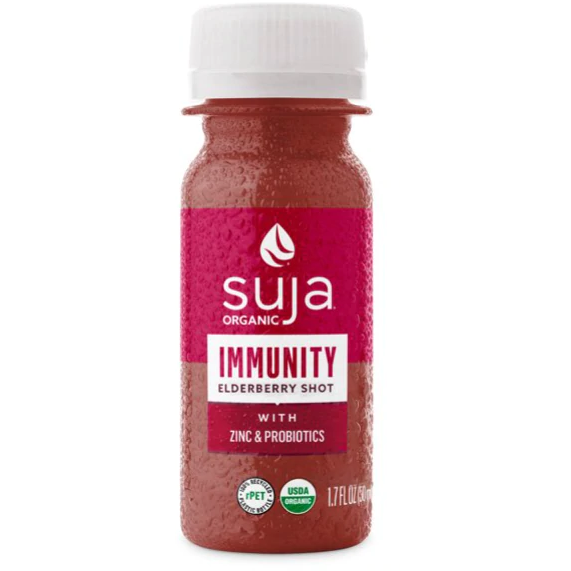 Product image of Suja Immunity Elderberry Shot with Zinc and Probiotic, Organic Juice Shot, 1.7 oz