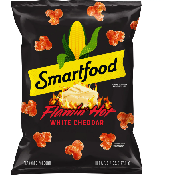 Product image of Smartfood Popcorn Flamin' Hot White Cheddar 6.25 Ounce