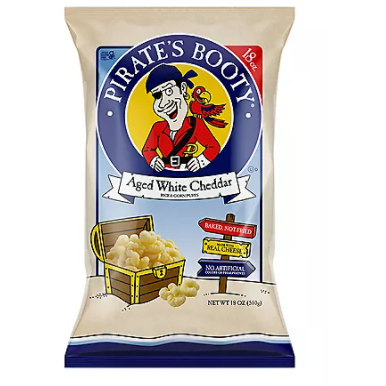 Product image of Pirate's Booty Aged White Cheddar Puffs (18 oz.)