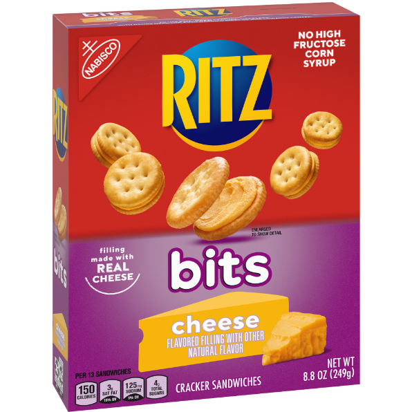 Product image of RITZ Bits Cheese Sandwich Crackers, 8.8 oz