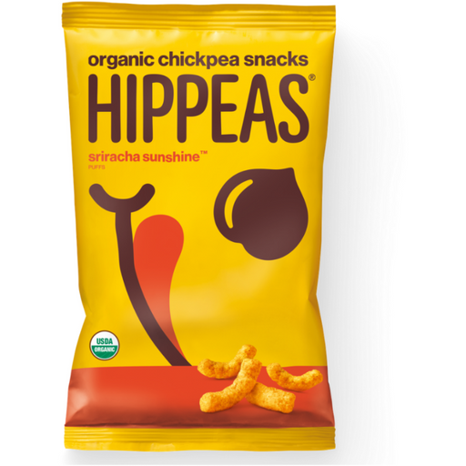 Product image of HIPPEAS Organic Vegan Nacho Vibes "Cheezy" Puffs, Chickpea Puffs, 4 oz