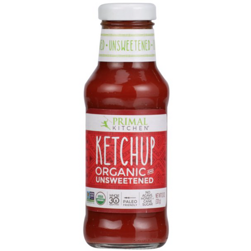 Product image of Primal Kitchen Organic and Unsweetened Ketchup, 11.3 oz Bottle
