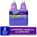 Product image of Swiffer WetJet Spray Mop Multi-Purpose and Hardwood Liquid Floor Cleaner Solution Refill, Lavender Vanilla & Comfort, 1.25 Liter (2 Pack)
