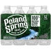 Product image of Poland Spring 100% Natural Spring Water, 16.9 Fl Oz, 12 Count Bottles