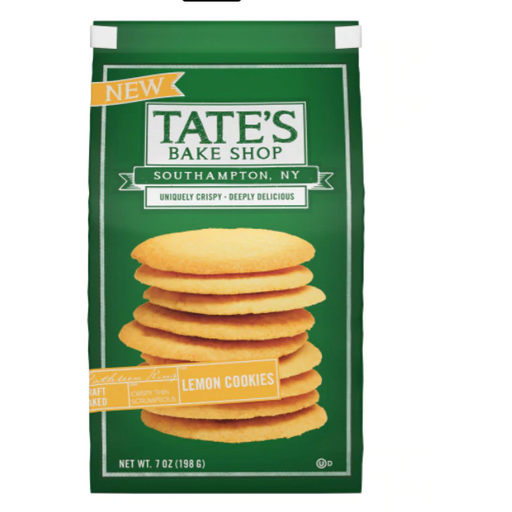 Product image of Tate's Bake Shop Lemon Cookies, 7 oz