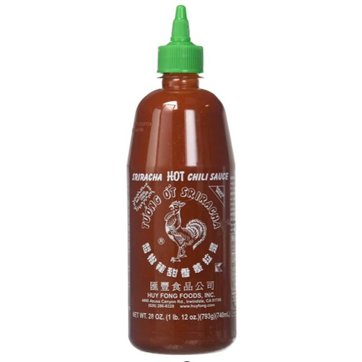 Product image of Huy Fong Foods Sriracha Hot Chili Sauce Bottle, 28 oz