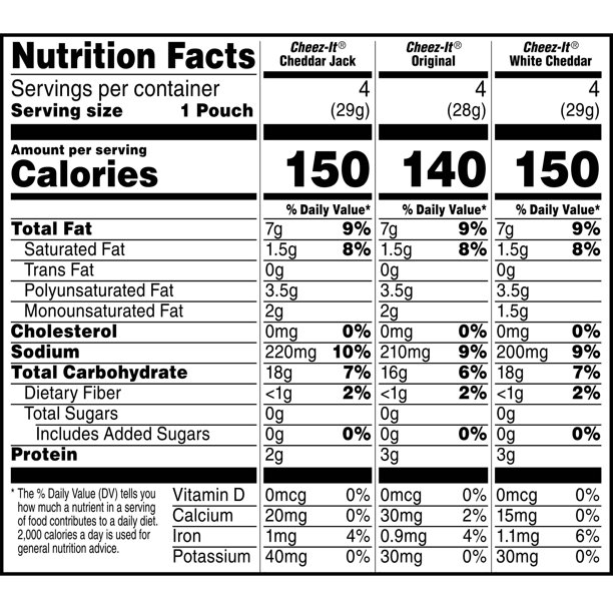 Product image of Cheez-It Cheese Crackers, Baked Snack Crackers, Office and Kids Snacks, Variety Pack, 12 Ct, 12.1 Oz, Box