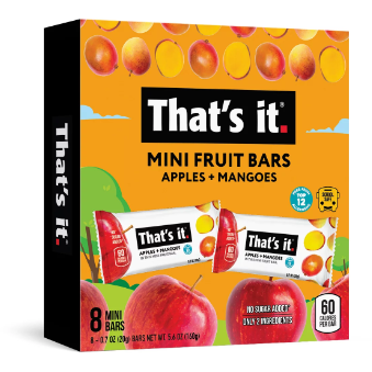 Product image of Apple + Mango Mini Fruit Bars (8ct)