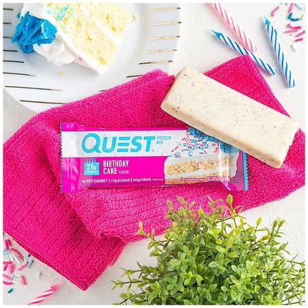 Product image of Quest Birthday Cake Protein Bar, 2.12 Oz